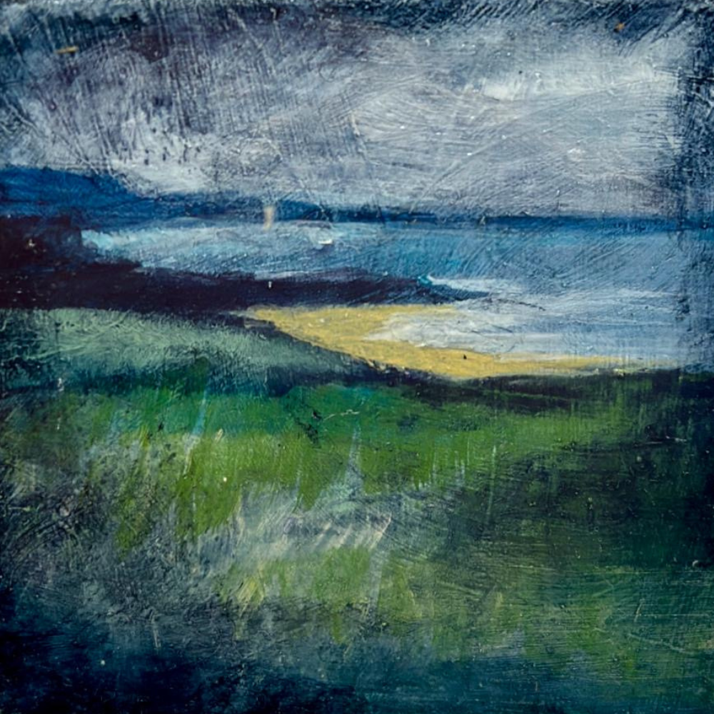 Cove Original Artwork inspired by the North Coast of Ireland by Frankie Creith