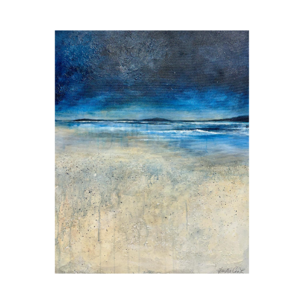 Dusk Original Artwork inspired by the North Coast of Ireland by Frankie Creith