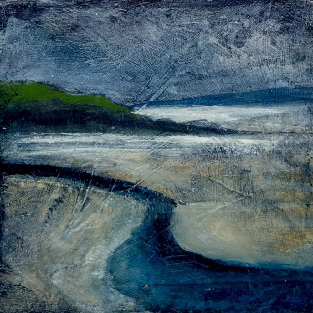 Sand Original Artwork inspired by the North Coast of Ireland by Frankie Creith