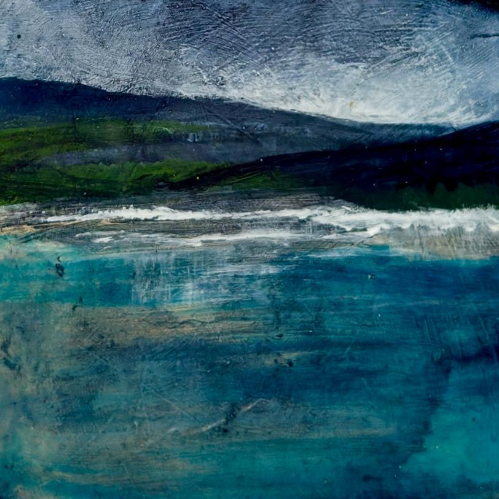 Sea Original Artwork inspired by the North Coast of Ireland by Frankie Creith.