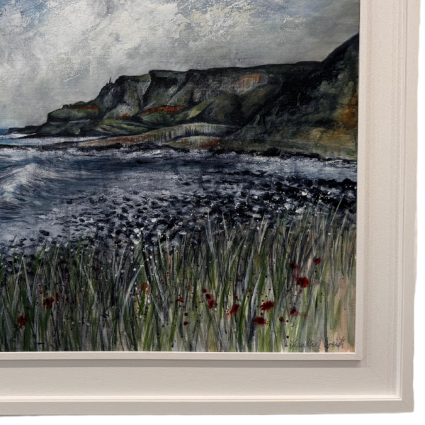 Causeway Headland Original Artwork inspired by the North Coast of Ireland, by Frankie Creith.