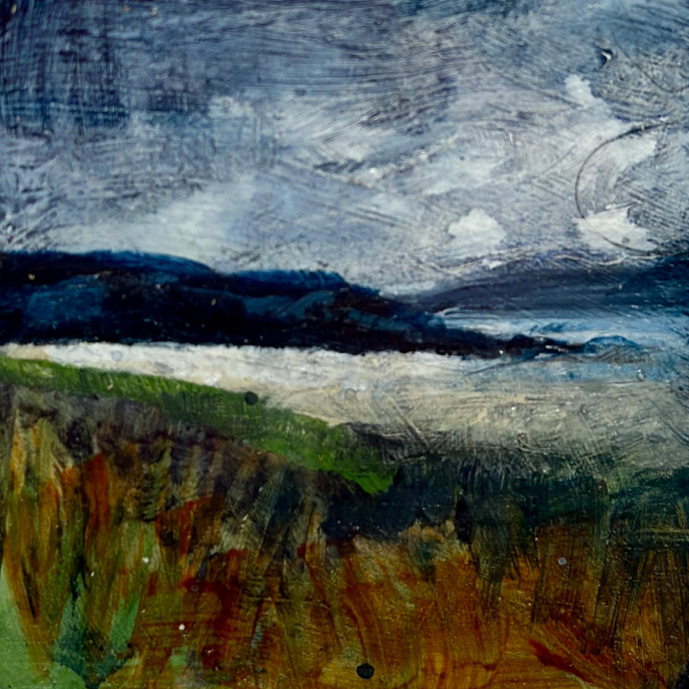 Cove Original Artwork inspired by the North Coast of Ireland by Frankie Creith