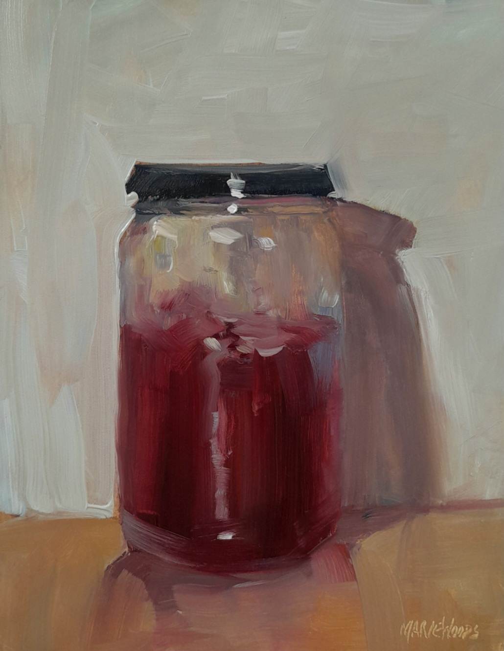 “Strawberry Jam “ by Irish artist Marie Woods