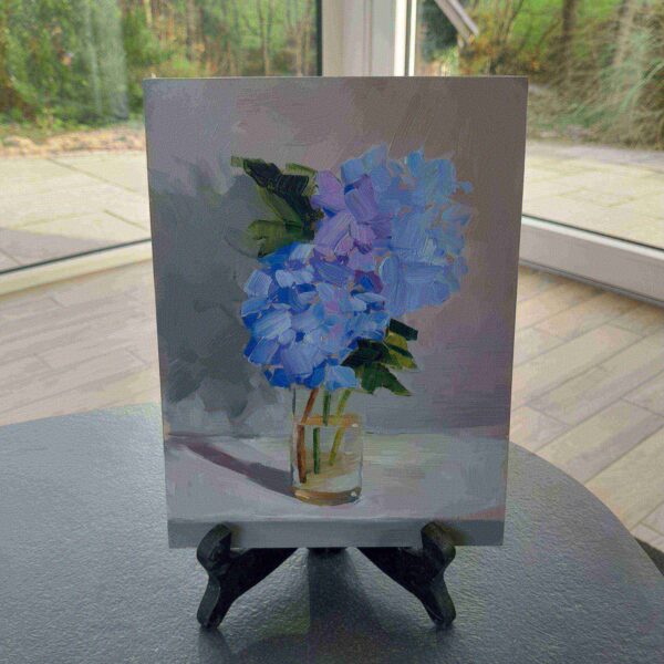 “Hydrangea” by Irish artist Marie Woods